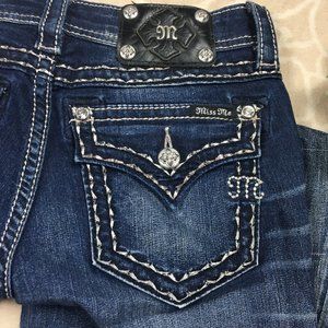 Miss Me Signature Rise Bootcut Jeans - Size  27